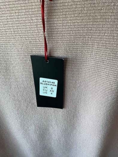 jumper Bnwt dusky pink batwing style jumper size xsmall (uk 8)