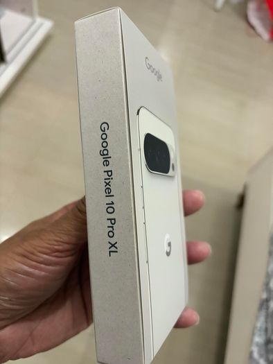 Google pixel 10 pro xl porcelain white