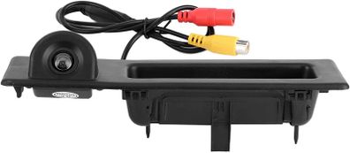 12V Rear View Camera, CCD HD Waterproof Vehicle Backup Camera Trunk Boot Handle Fit for 3/5 SERIES F10 F11 F25 F30