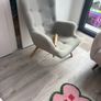 Grey armchair Image 3