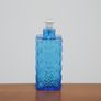 Vintage Swedish Blue Glass Table Lamp, 1960s. Image 8