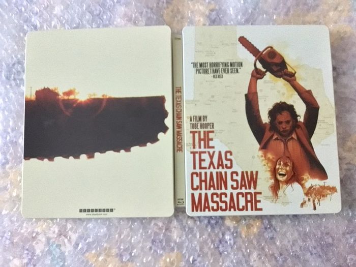 The Texas Chainsaw Massacre Blu Ray Steelbook