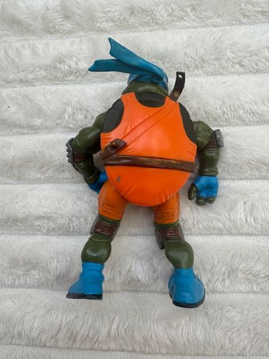2003 TMNT Scootin Leonardo Teenage Mutant Ninja Turtles TMNT approx. 12 cm. Used Please see photos