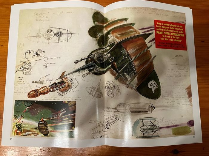 Comic:'Spaceship Away.The Original Dan Dare' part 1 to 5