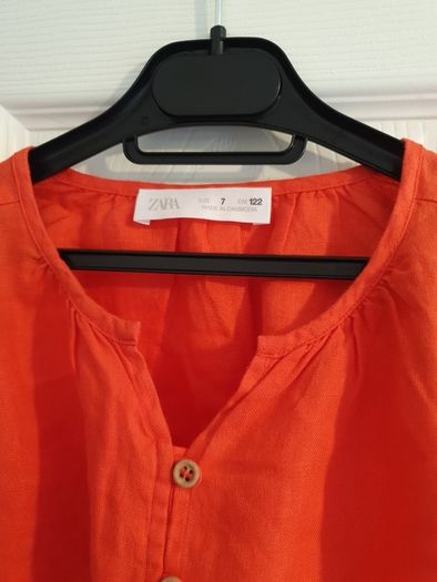 Zara crop blouse