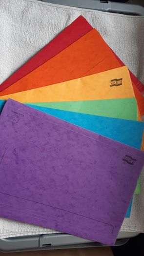 Exacompta Europa Pocket Wallet A4/Follscap File Folders/Envelopes Home Office School College