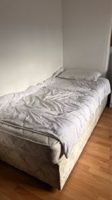 Single bed & mattress