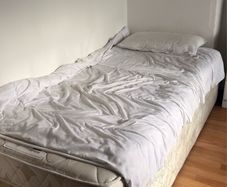 Single bed & mattress