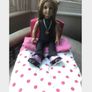 American girl doll and bed Image 2