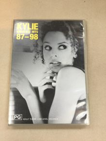 kylie minogue greatest hots 87-98 Australia only dvd hits