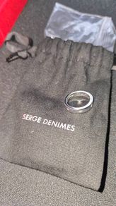 Serge Denimes Silver Seven Ring Size 6