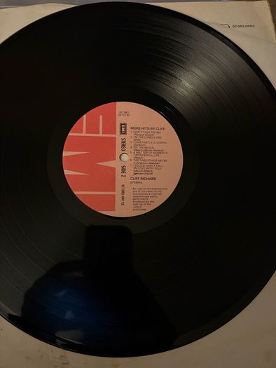 Cliff Richard More Hits By Cliff 1977 Dutch 12inch Vinyl LP EMI