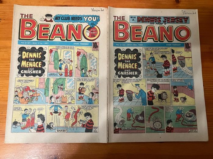 Comics: 'The Beano' 1983 (38 numbers)