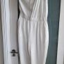 Emporio Armani White One Shoulder Jumpsuit with Pockets Sz 10 US - (Fit 12-14UK) - Rrp 220 (New) Image 9