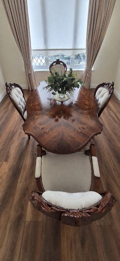 antique dining set