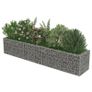 Gabion Raised Bed Galvanised Steel 270x50x50 cm Image 4