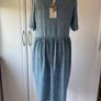 dress Bnwt short sleeved blue summer dress ichi clothing small 10 Image 6