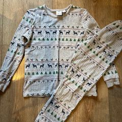 Zara grey fairisle Christmas pyjamas