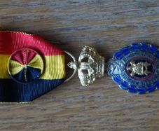 Belgium Habilete Moralite Labor Merit Medal