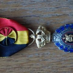 Belgium Habilete Moralite Labor Merit Medal