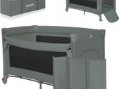 Lionelo ELLEN 3-in-1 Travel Cot with 2 Height Levels
