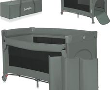 Lionelo ELLEN 3-in-1 Travel Cot with 2 Height Levels