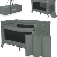 Lionelo ELLEN 3-in-1 Travel Cot with 2 Height Levels