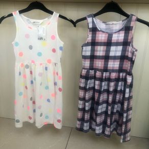 H&M girls summer dresses Age 6/8