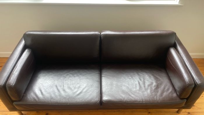 Leather sofa