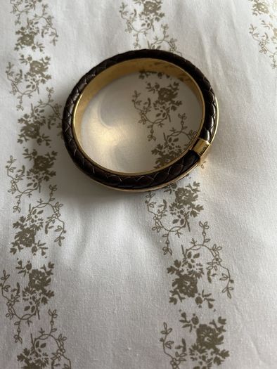 Leather bound Bangle