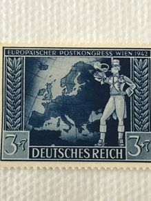 Rare and Genuine WW2 German Stamp