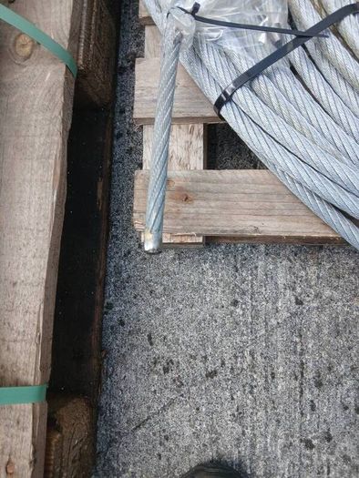 winch rope 55m approx 8 tn