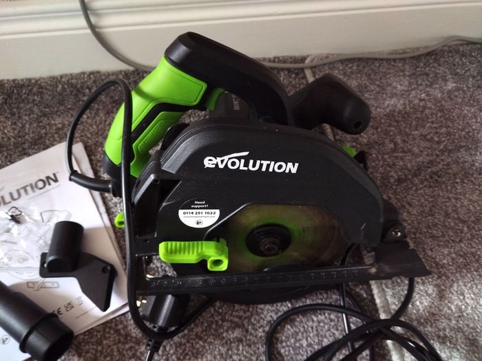 Evolution F165CCSL 165mm Multi-Material Circular Saw