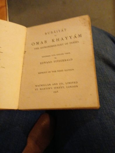Vintage Book Omar Khayyam