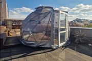 Deluxe Clear Tinted 3m(10ft) Extremely Strong Structure Dome Igloo Glamping