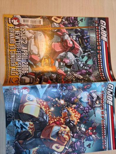 Gi joe vrs transformers comic