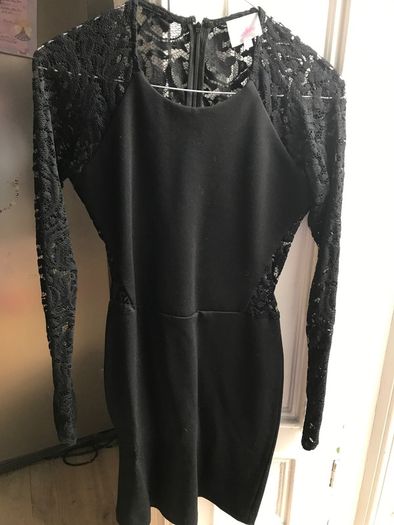 Parker Black Lace Dress