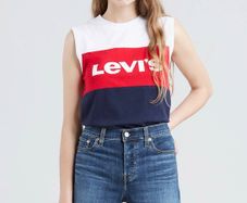 Levis Womens On Tour Colourblock Tank