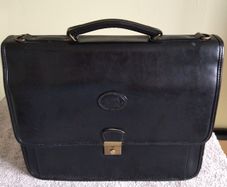 Briefcase/laptop bag (not real leather)