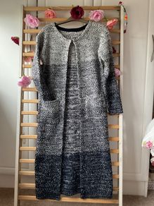 cardigan  Bnwot long navy flex size 10/12