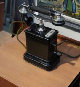 Antique KTAS Crank Handle Telephone