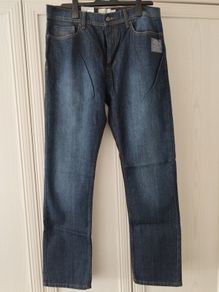 M&S Regular Jeans with Stretch W34/L33
