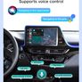 CarPlay Interface Box for Toyota C-HR RAV4 Highlander Tundra Sienna Prius Yaris Camry Wireless CarPlay Android Auto Decoder Module with AirPlay and GPS Navigation Image 6