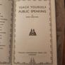 Teach Yourself Public Speaking. By Peter Westlands. 1955. Hardback In Good Condition.  See Photos For Same. Image 6