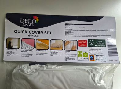 Deco craft cover set painting and decorating sets X 6 sets