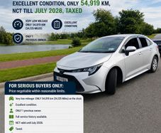 Toyota Corolla Hybrid 2021, Price Negotiable, Excellent C., Only 54,9 Km, NCT till 2028, Taxed