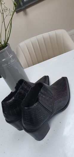 Seven7 black shoe boots Sz 7.5 - Bnwot Rrp 59.99