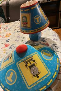Thomas tank engine lamp and lampshade