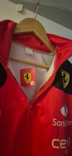F1 Ferrari Half zip