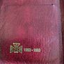 Vintage BCD England travel company burgundy coloured wallet with notebook in very good condition with plenty of room for credit cards documents and passport FREE STANDARD POSTAGE INCLUDED Image 2